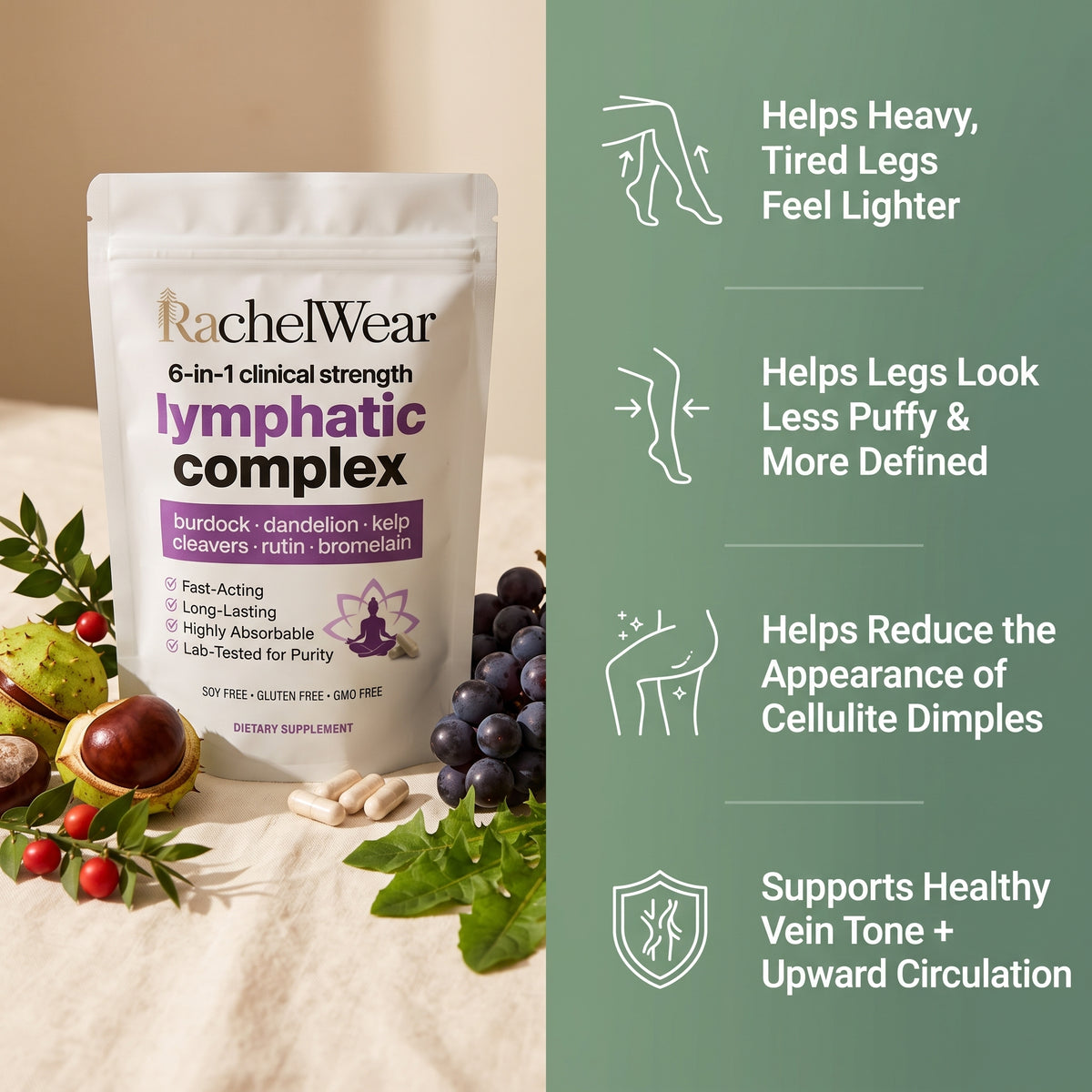6 in 1 Lymph Complex (Support from Inside)