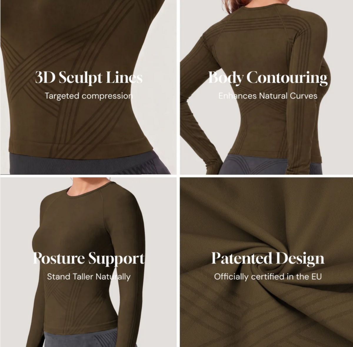 Cellu-Sculpt Long Sleeve Tee